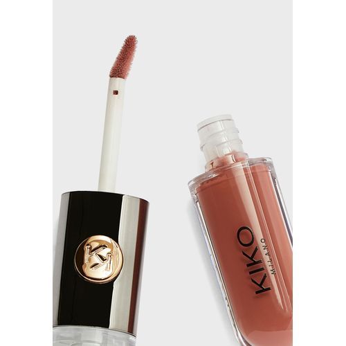 Kiko Unlimited Double Touch Liquid Gloss Lipstick Natural Rose 103
