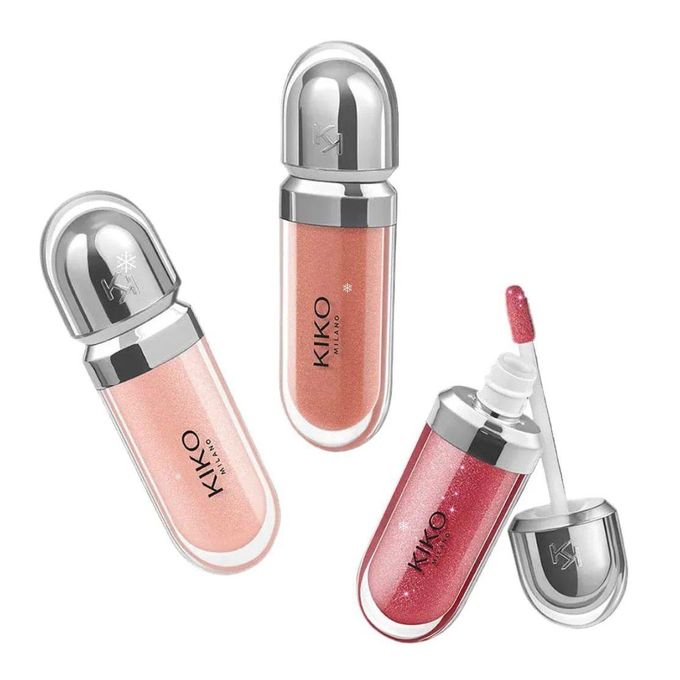 Kiko Glossy Lip Set 3Pcs