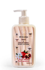 Dr Elvish Urea & Macadamia White Musk Pomegranate Body Lotion 250ml