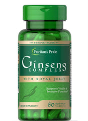 Puritan'S Pride Ginseng Complex with Royal Jelly, 50 Capsules