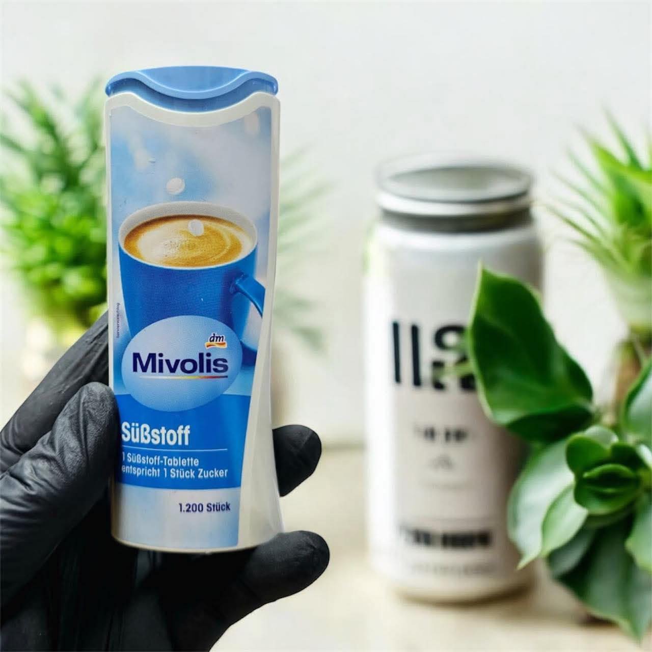 Mivolis Sweetener Sugar Tablets, 1,200 Pieces, 72 G
