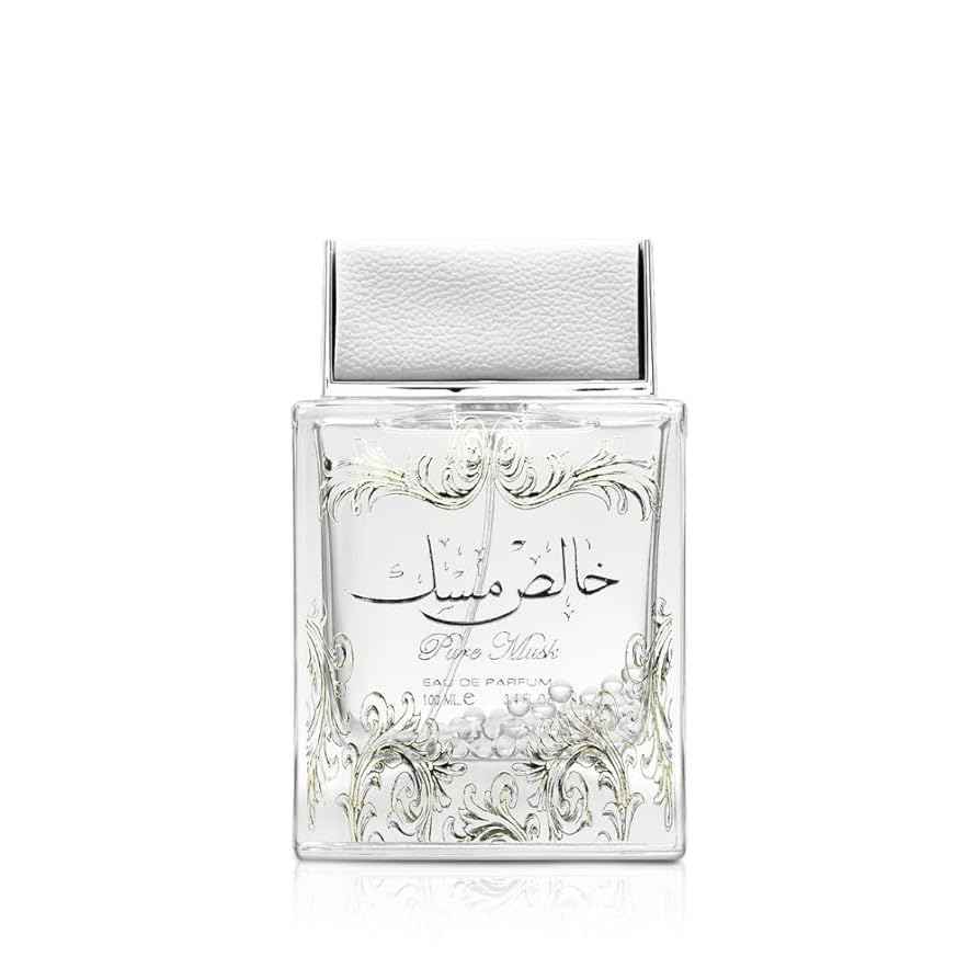 Lattafa Pure Musk Gift Set - For Women - 2 Pcs Perfume 100ml & Gift Spray