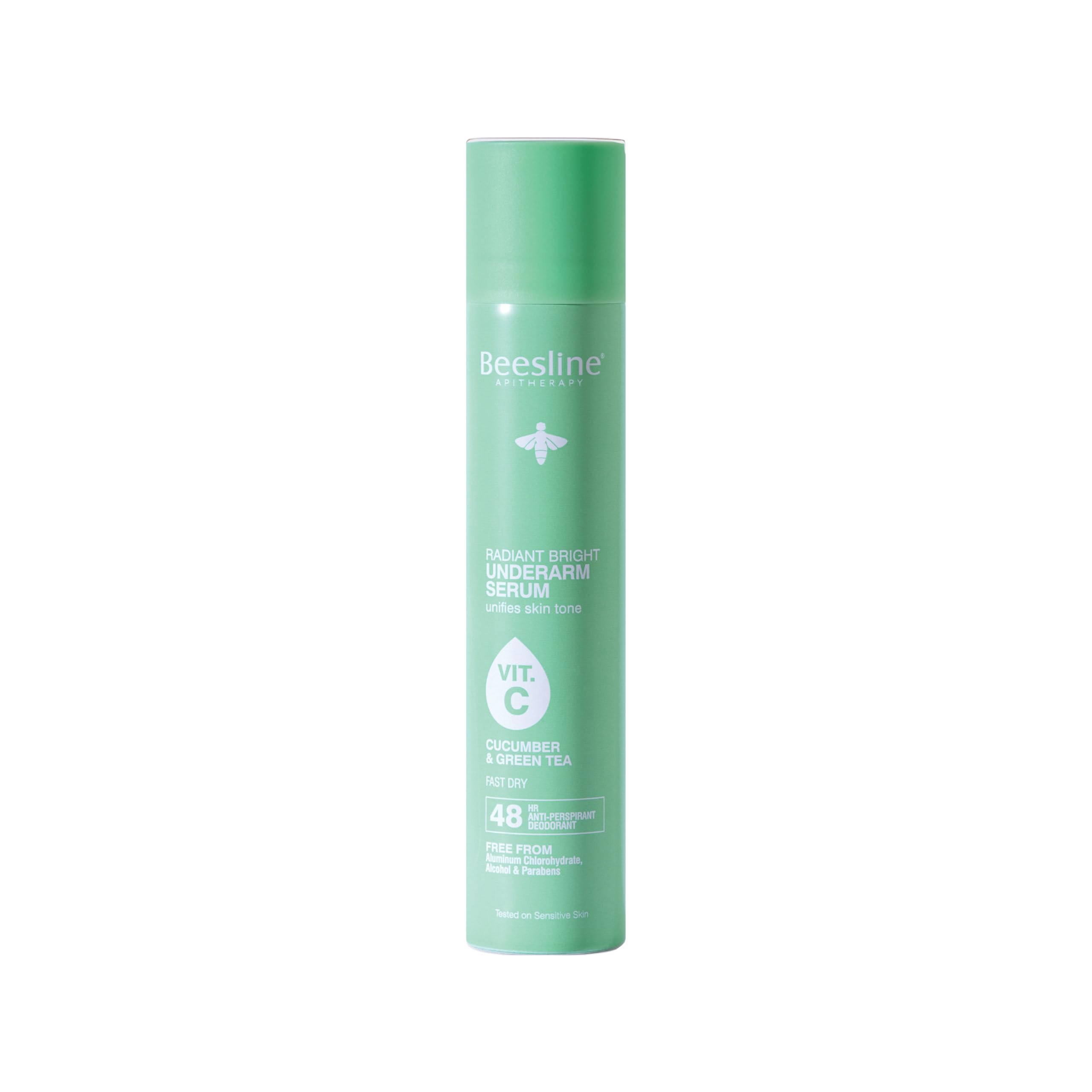 Beesline radiant bright underarm serum cucumber & green tea 150ml