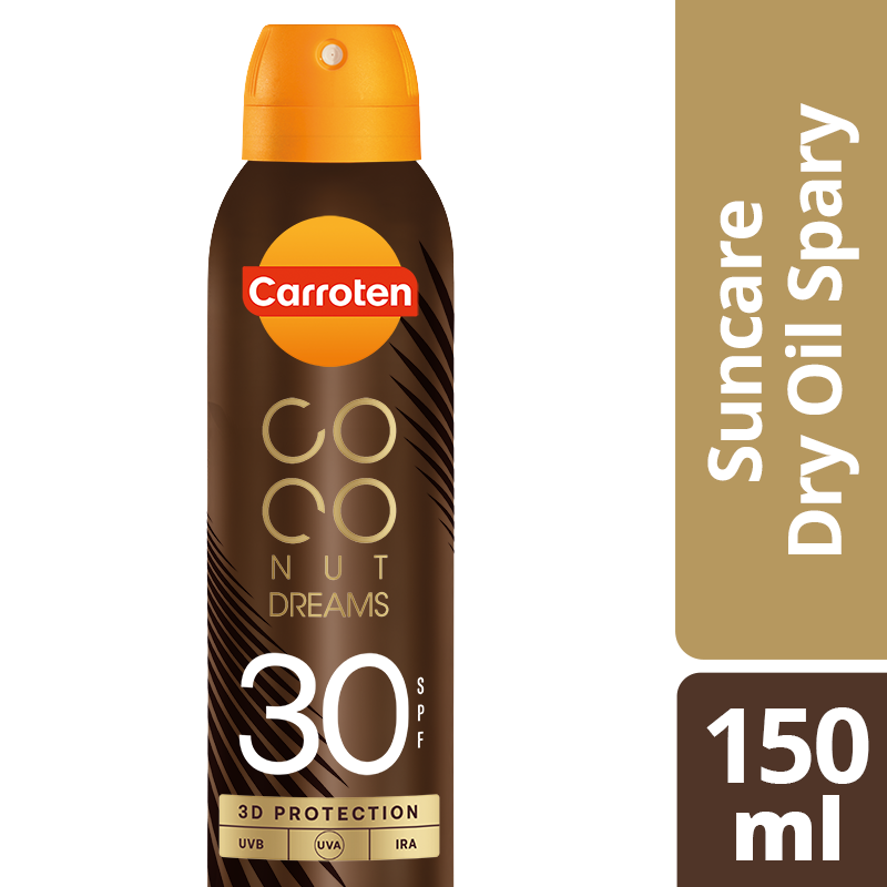 Carroten Coconut Dreams Suncare Dry Oil Spray SPF30 - 150ml