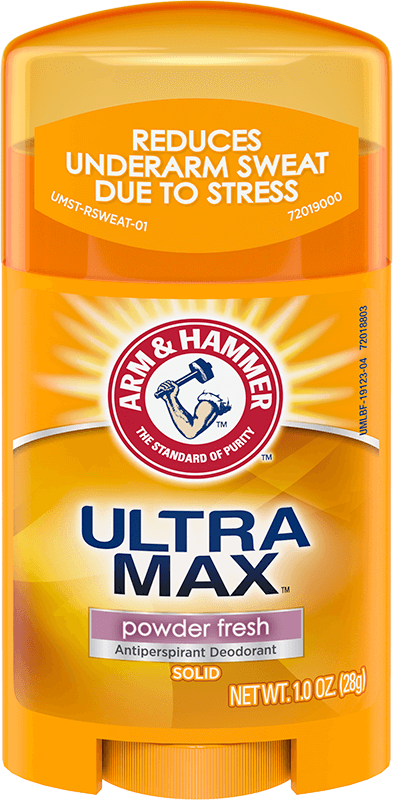 Arm & Hammer Ultra Max Powder Fresh Antiperspirant Deodorant Stick 28g