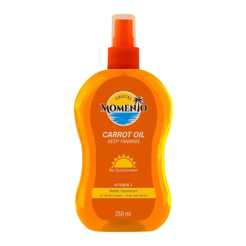 Momento Carrot Oil Deep Tanning No Sunscreen 250ml