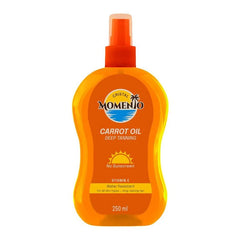 Momento Carrot Oil Deep Tanning No Sunscreen 250ml