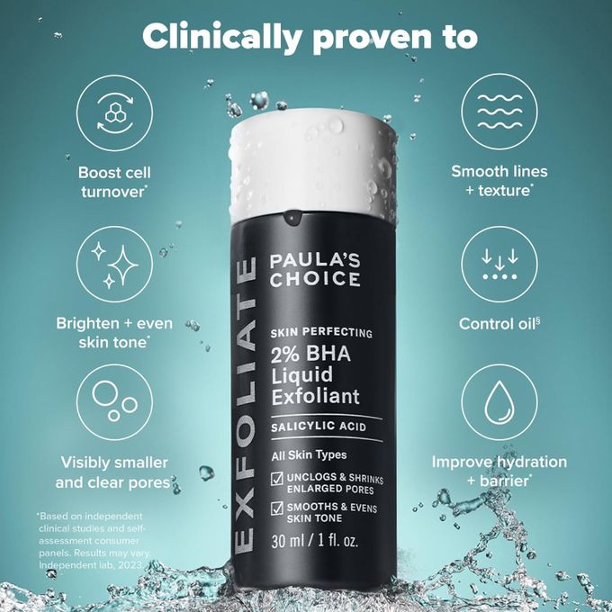 PAULA'S CHOICE Skin Perfecting 2% BHA Liquid Salicylic Acid Exfoliant 30 ml