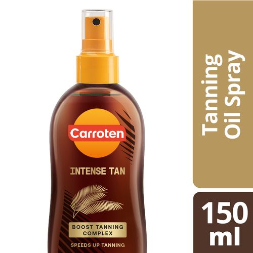 Carroten Intense Tan Tanning Oil Spray Original Fragrance 150ml