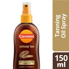 Carroten Intense Tan Tanning Oil Spray Original Fragrance 150ml