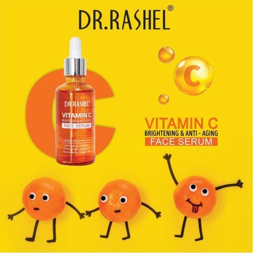 Dr. Rashel Vitamin C Face Serum For Brightening & Anti-Aging Orange 50ml