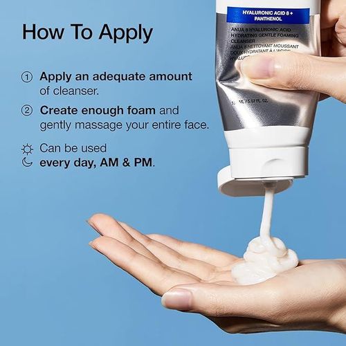 Anua Hyaluronic Acid 8 + Panthenol Foaming Cleanser 150ml