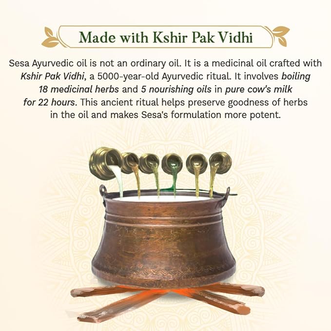 Sesa Ayurvedic Hair Oil By Sesa - 200ml