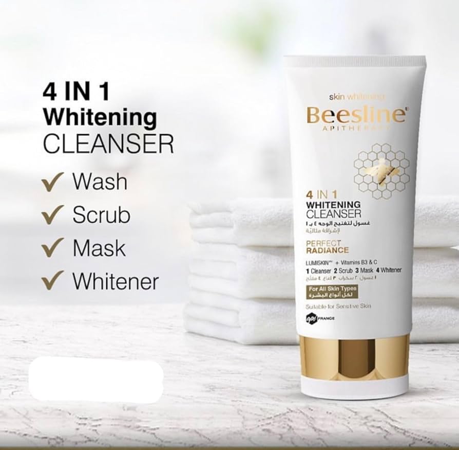Beesline Face Care 4 In 1 Whitening Cleanser Perfect Radiance 150ml