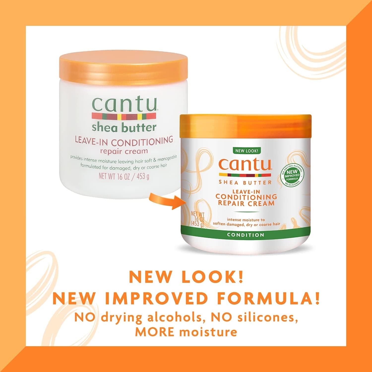 Cantu Shea Butter Leave-In Conditioning Cream 453g