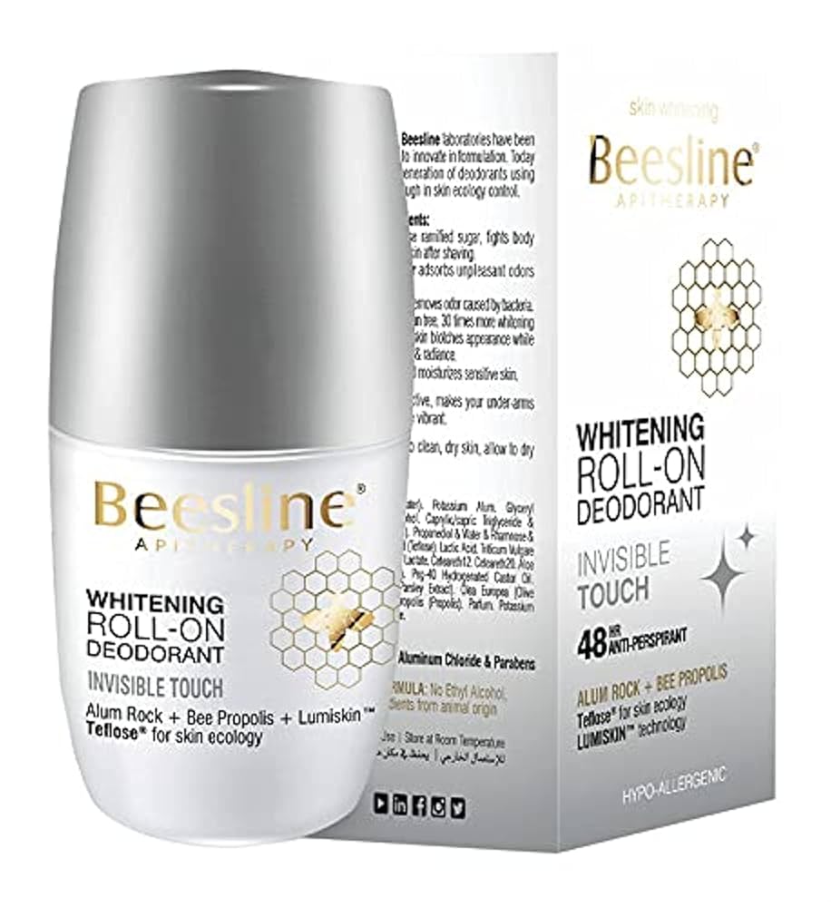 Beesline Whitening Roll-On Deodorant Invisible Touch - 50ml