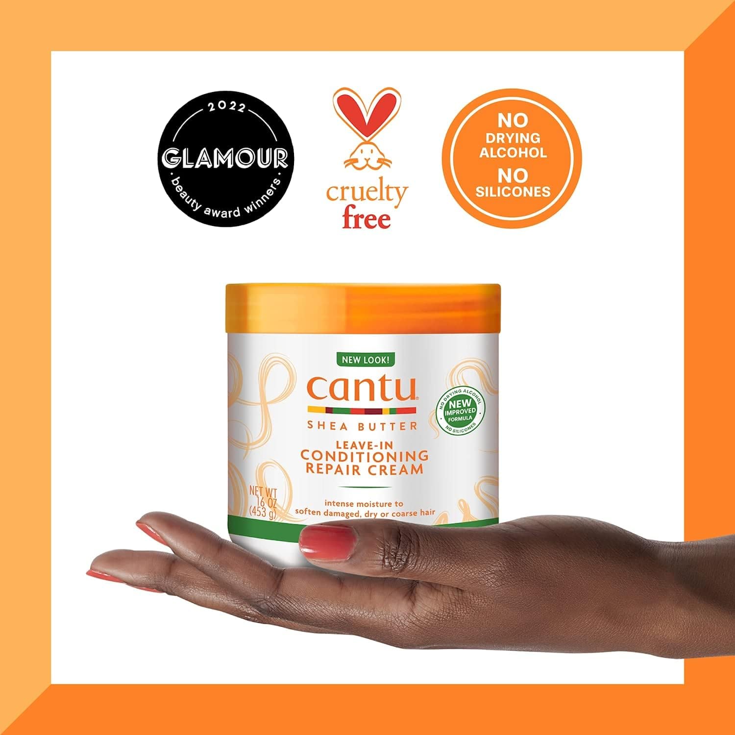 Cantu Shea Butter Leave-In Conditioning Cream 453g