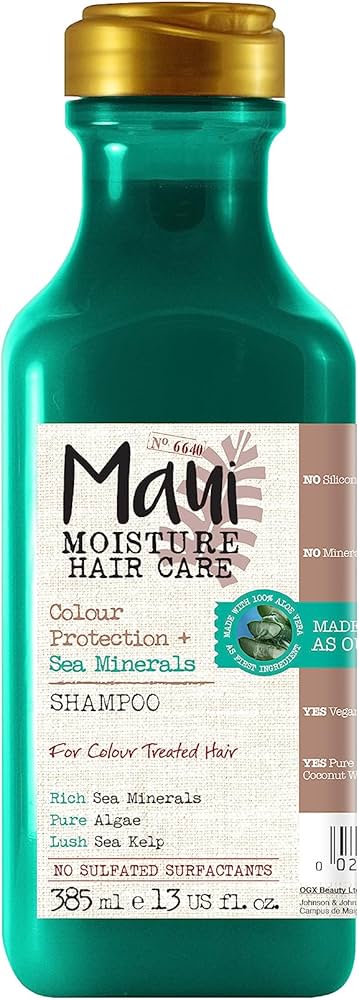 Maui Moisture Hair Care Sea Minerals Shampoo 385ml
