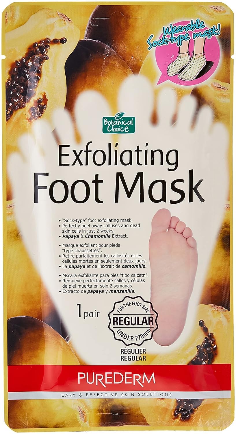 Purederm Exfoliating Foot Mask Regular 1 Pair