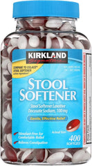 Kirkland Signature Stool Softener 100mg, 400 Softgels
