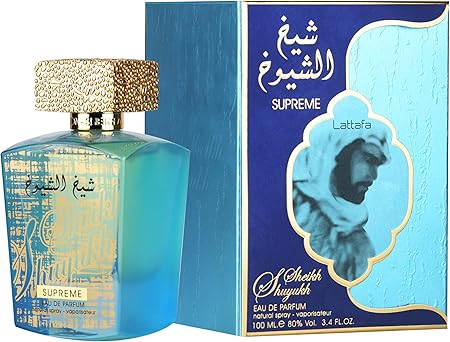 Sheikh Shuyukh Supreme by Lattafa for Unisex - Eau de Parfum - 100ml