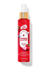 Bath & Body Works Strawberry Pound Cake Diamond Shimmer Mist 146ml