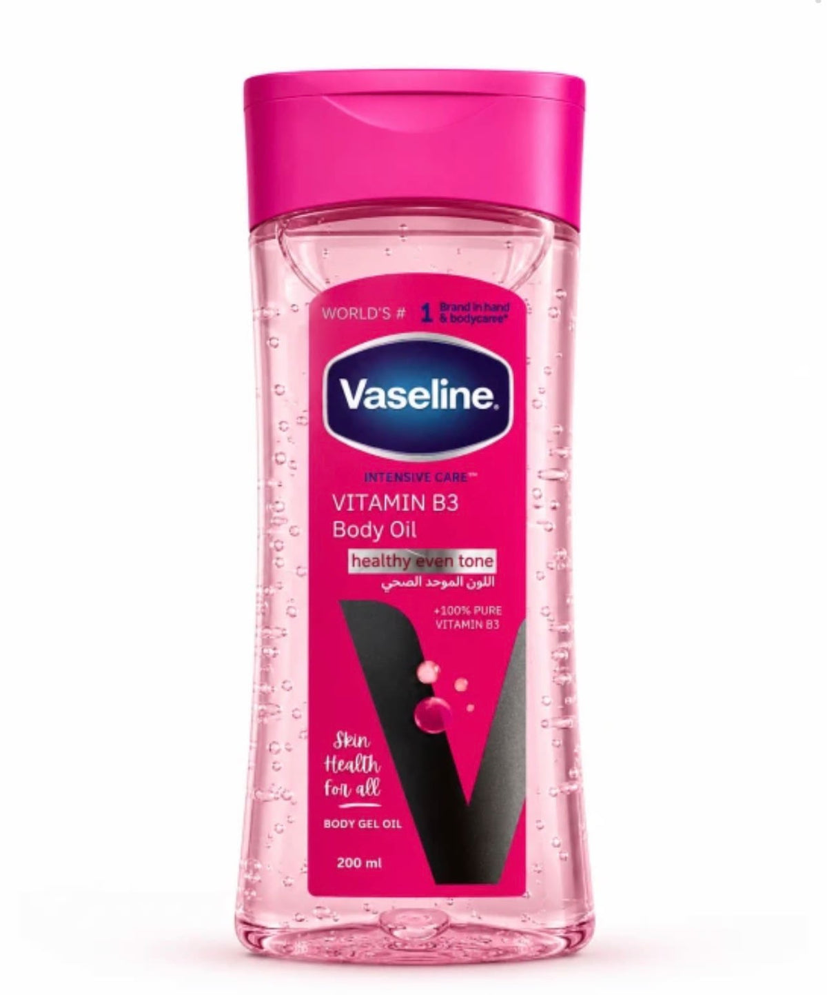 Vaseline Vitamin B3 Body Gel Oil skin Health for all 200ml