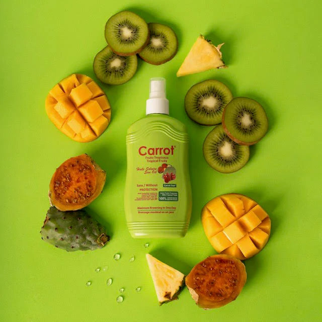 Carrot Tropical Fruits Tanning Oil Spray 200ml
