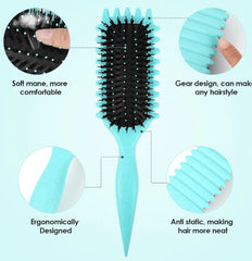 ALICE Curly Hair Brush Styling multi color
