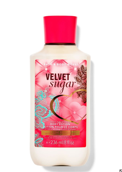 bath & body Velvet Sugar Body Lotion 236ml
