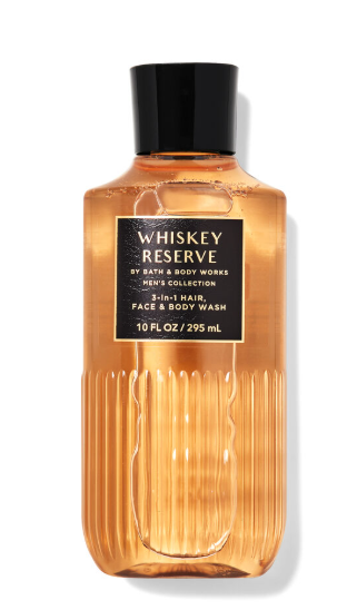 bath & body Whiskey Reserve 3-in-1 Hair, Face & Body Wash 295ml