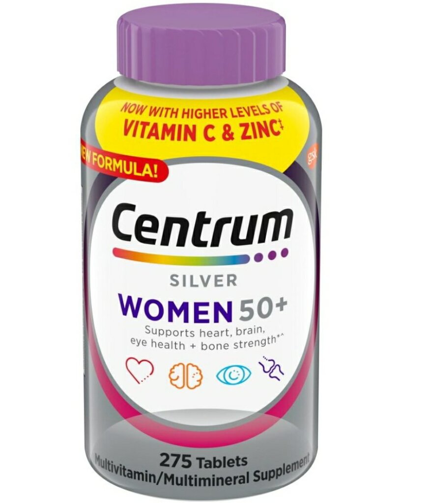 Centrum Silver Women 50+ Multivitamin 275 Tablets