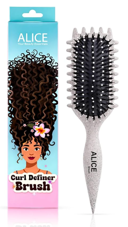 ALICE Curly Hair Brush Styling multi color
