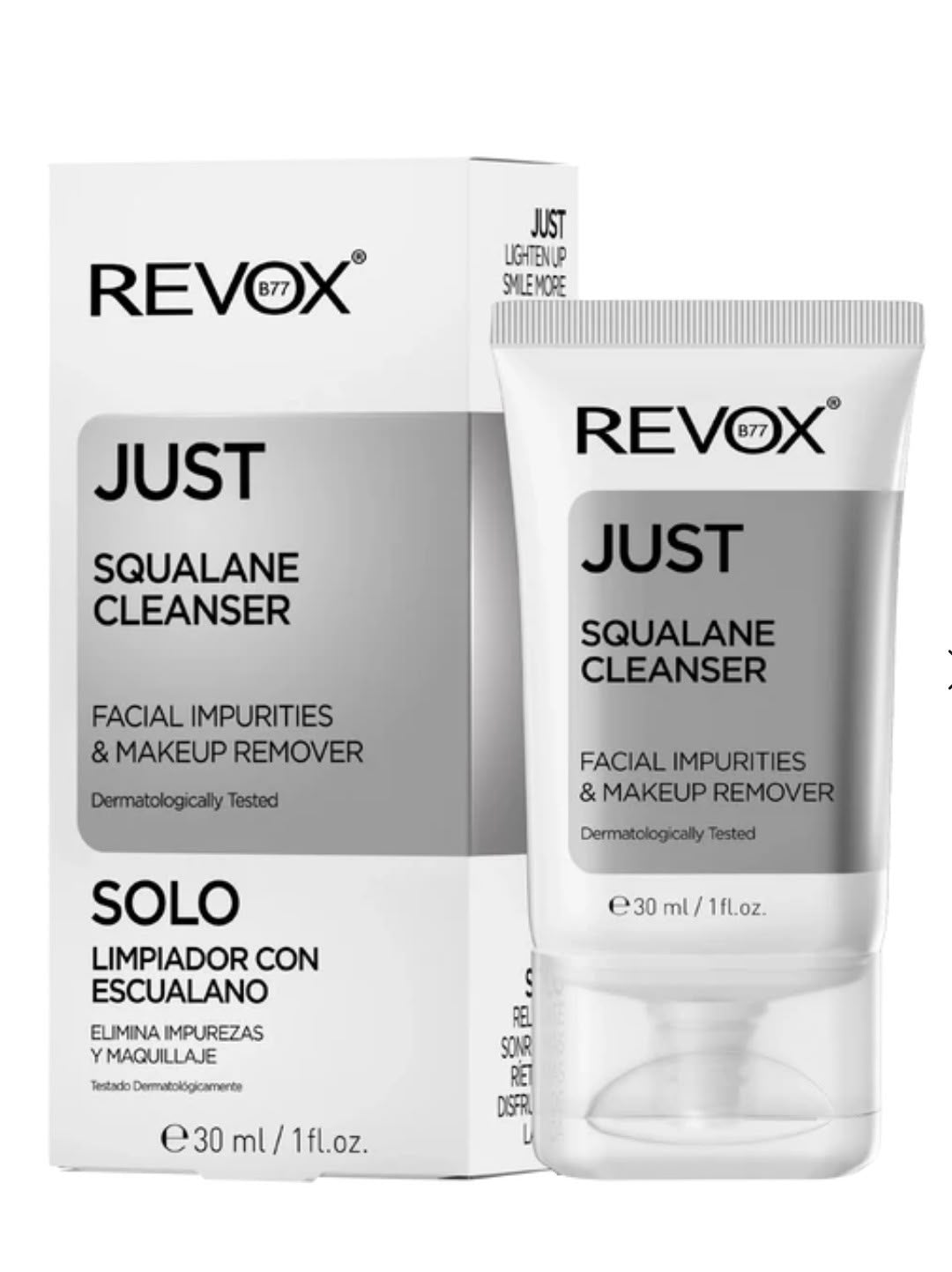 Revoxb77 Squalane Cleanser A gentle facial impurities & makeup remover.