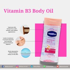 Vaseline Vitamin B3 Body Oil 200ml