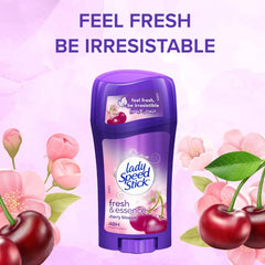 Lady Speed Stick fresh & essence – cherry blossom Deodorant Antiperspirant 65g (48H)