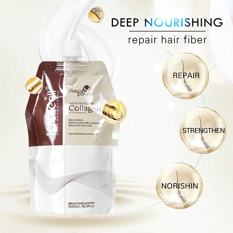 Karseell maca power for dry damaged hair 500 ml Bag