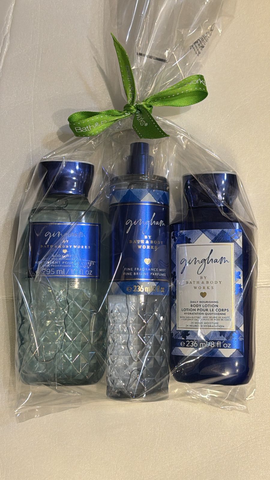 Bath & Body Works Gingham Trio Gift Set