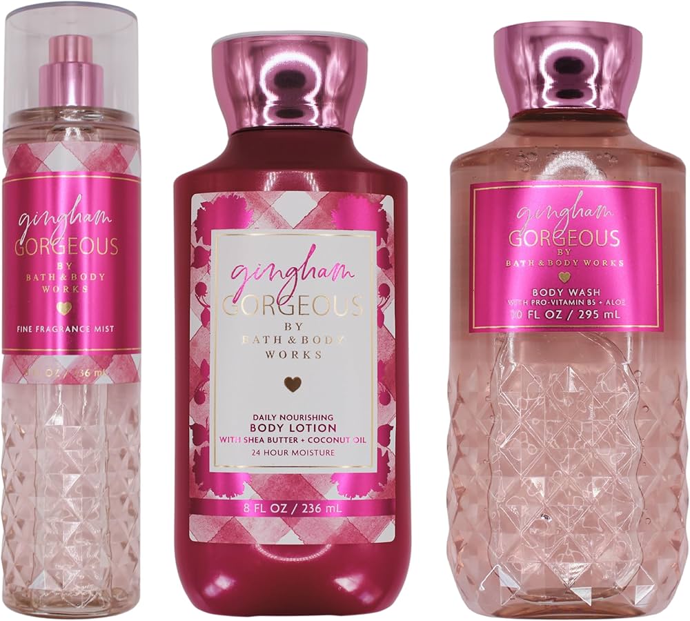 Bath & Body Works Gingham Gorgeous - Gift Box Set
