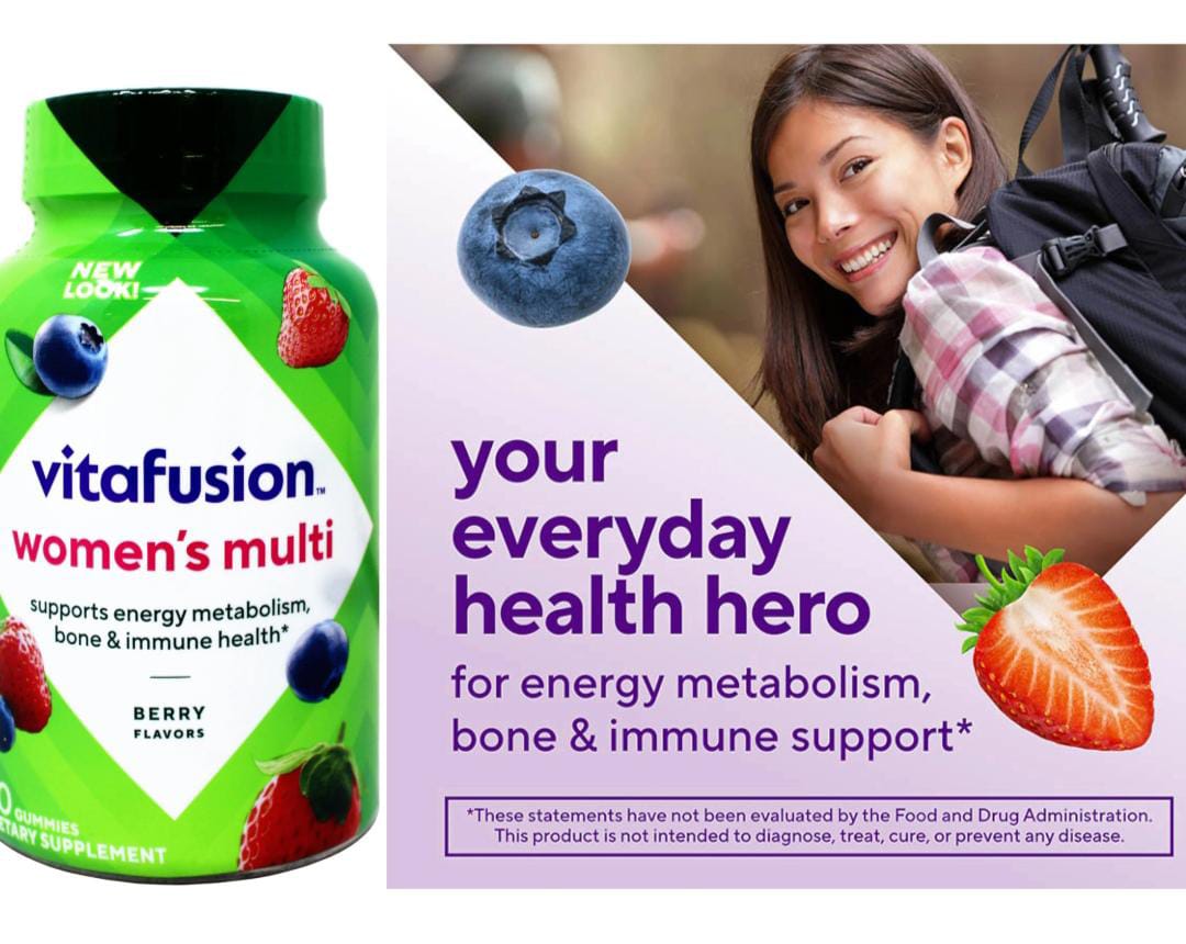 vitafusion women's multivitamin gummy 220 gummies