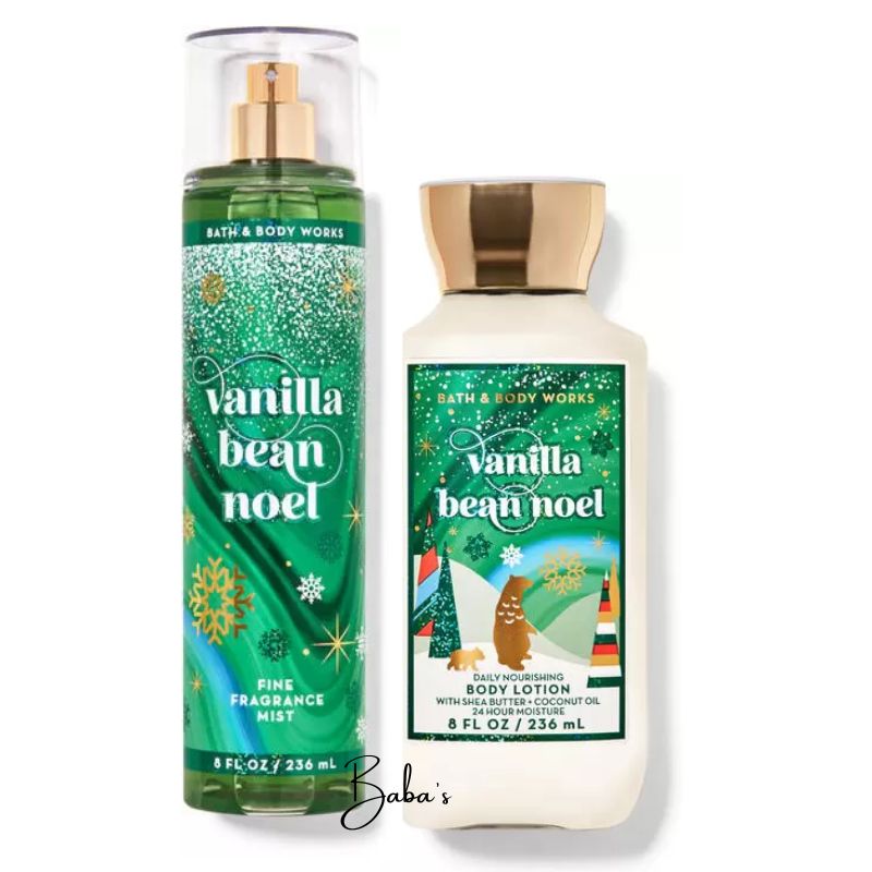 Bath & Body Works Vanilla Bean Noel Gift Set