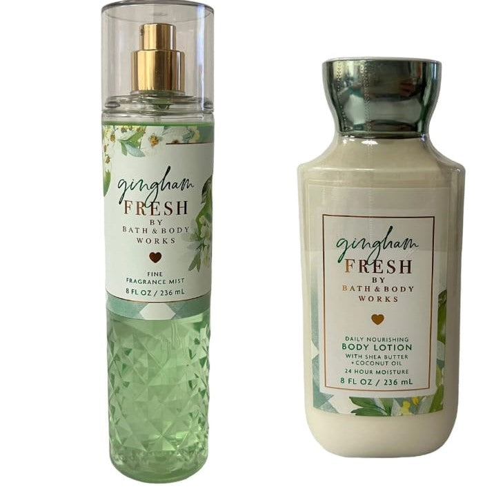 Bath & Body Works Gingham Fresh Gift Set