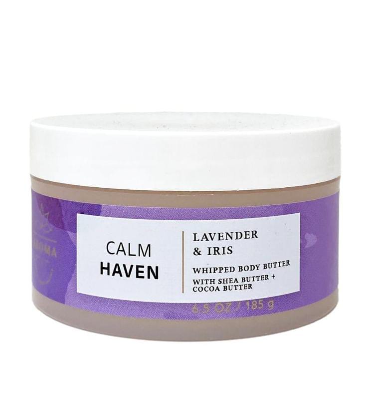 Bath & Body Works Calm Haven Lavender & Iris Whipped Body Butter 185 g