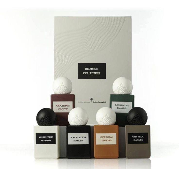 Ibrahim Al Qurashi Diamond Collection – Luxury Perfume Set