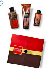 Bath & Body Works Mahogany Teakwood 3-Piece Gift Bag Set
