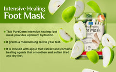 Purederm Intensive Healing Foot Mask - 1 Pair