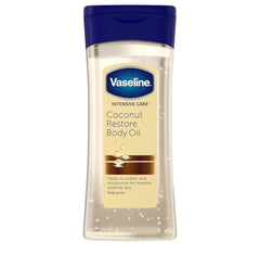 Vaseline Coconut Restore Body Gel Oil 200ml