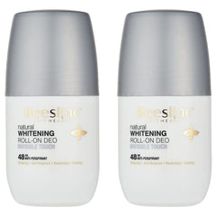 Beesline Whitening Roll On Deodorant - Invisible Touch 2x50ml 1+1