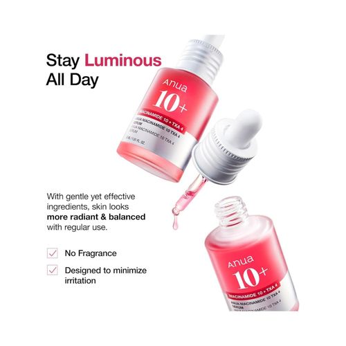 Anua 10% Niacinamide+ 4% Tranexamic Acid Serum 2 Pcs