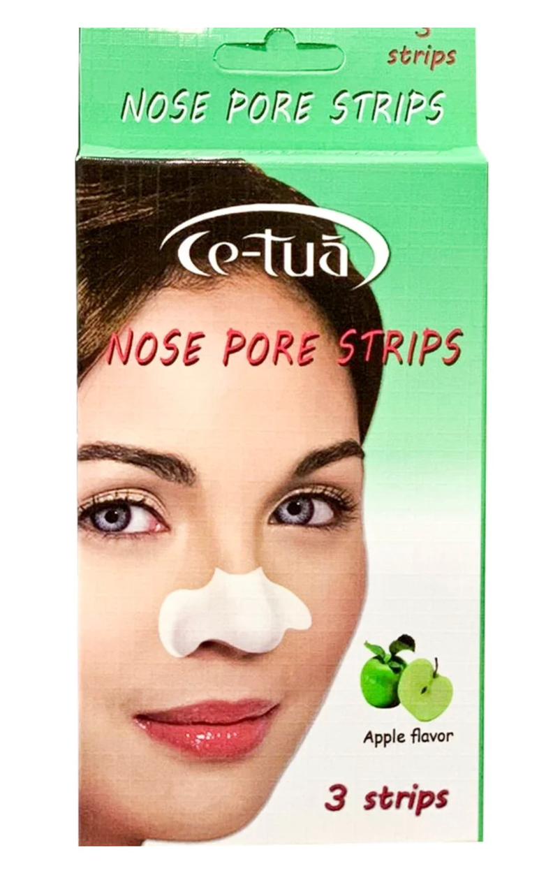 Ce-tua Nose Pore Strips Apple Flavor 3 Strips